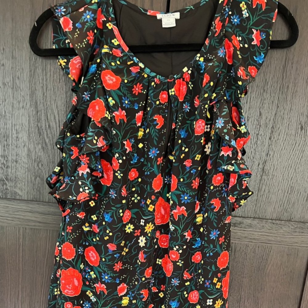 J Crew flowy dress size XS NWOT!